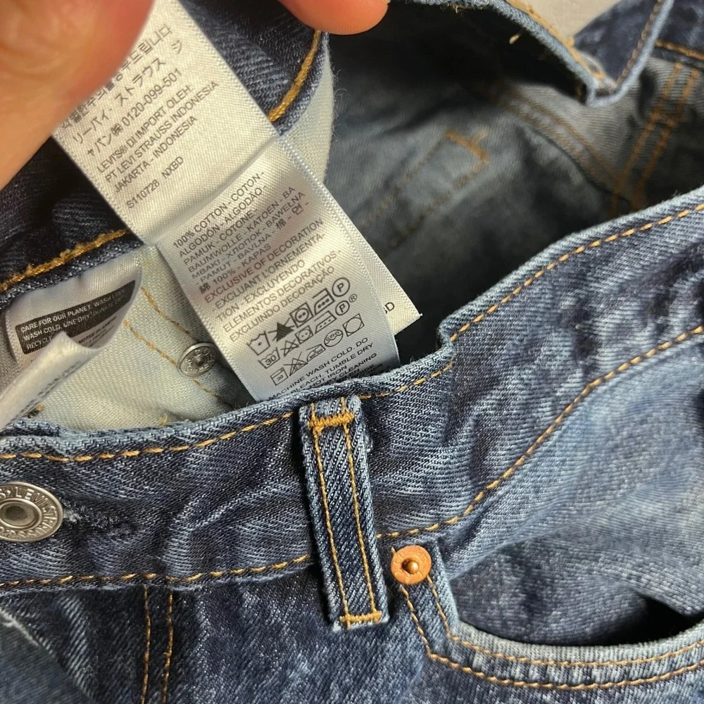 Levis 517 Bootcut Jeans Mens 33x30 Medium Wash Blue Cotton Denim 517-0217